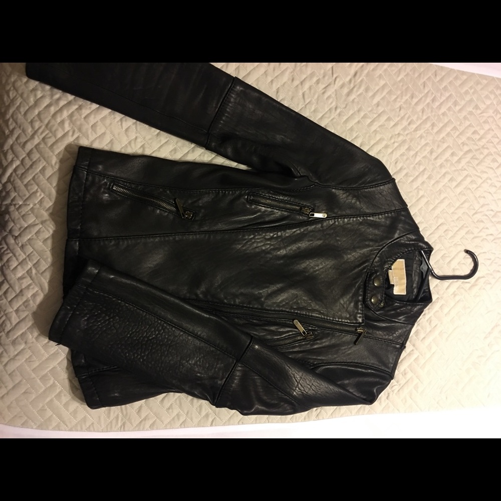 MK S leather jacket